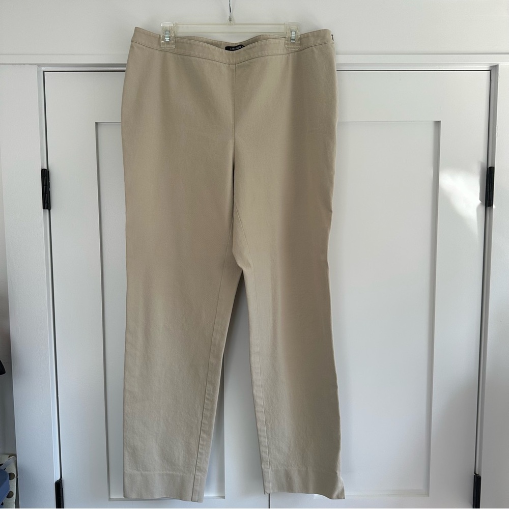 Lafayette 148 New York Light Tan Trousers